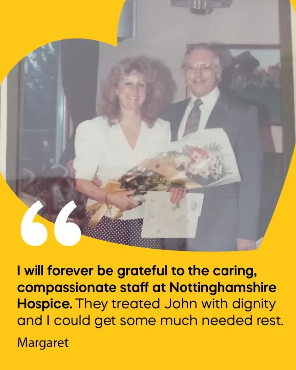 Margaret and John framed