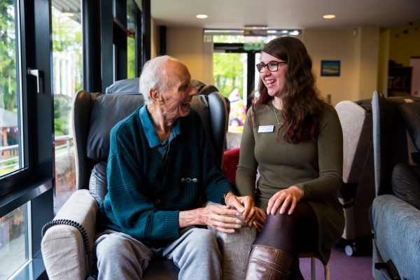 Chloe-Edwards-with-patient-Ray-Mellors