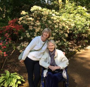 Jane and her mum Nellie