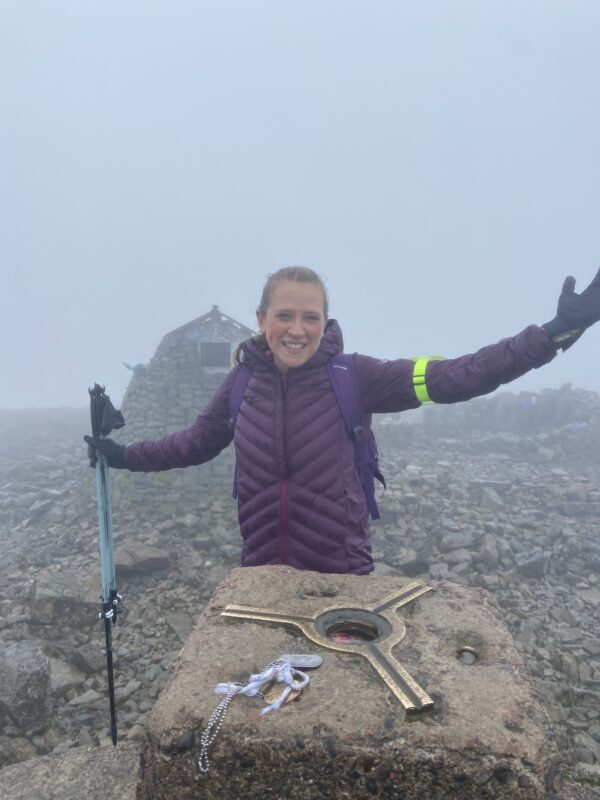 Sian tackles Three Peaks for Nottinghamshire Hospice