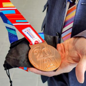 Bryan's London Marathon medal