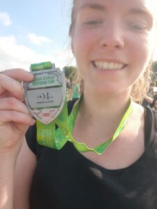 Roisin Robin Hood Half Marathon runner