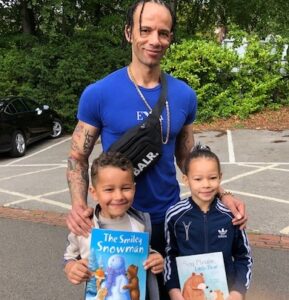 children with free books