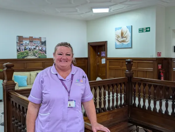 Lisa Barlow, Palliative Care Assistant